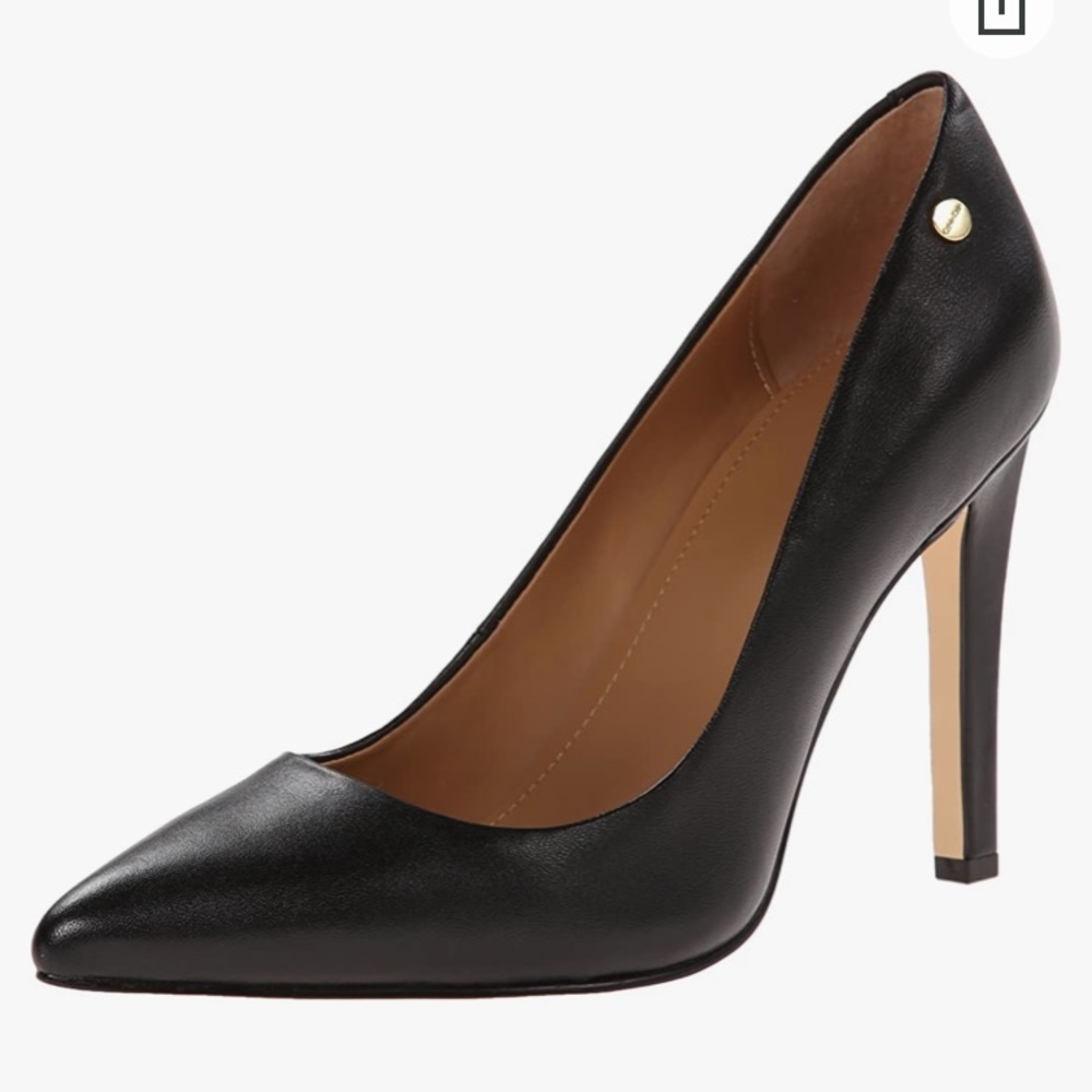 Brady leather pointy toe pumps